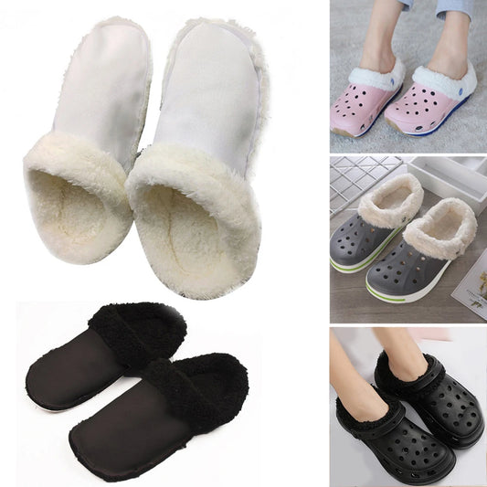 Slip-On Cozy Fur Socks